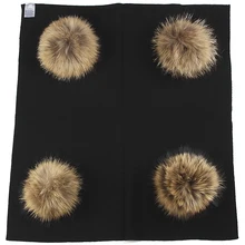 Charm wood/теплое шерстяное Пеленальное Одеяло для новорожденных и детей постарше, спальное одеяло для путешествий с помпоном из натурального меха 20 см, постельные пеленки