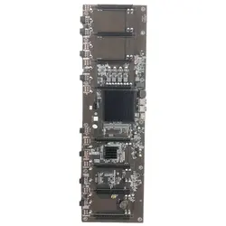 Machine d'extraction HM65 BTC à Insertion directe, carte mère, CPU, ensemble de 8 cartes graphiques, grand espacement, bonne Dissipation thermique 