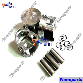 Günstig D902 Kolben Mit Pin Clips 1G687-21903 Für Kubota Traktor Bagger Lader Diesel Motor Reparatur Ersatzteile