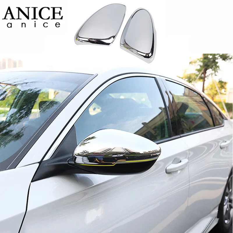 2 шт углеродное волокно цвет или Звездный Черный Хром ABS вид зеркала заднего вида Накладка подходит для Honda Accord