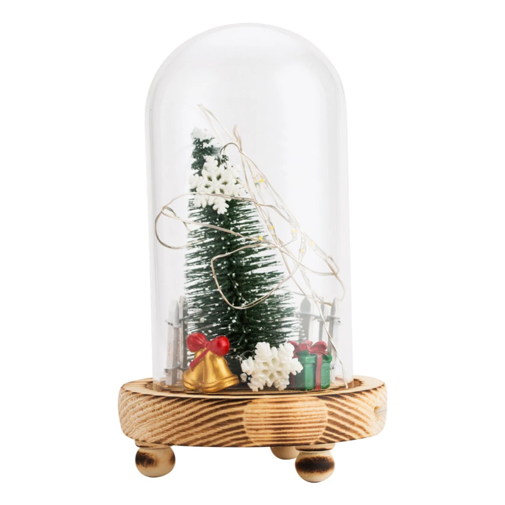 

Creative Christmas Tree LED Night Light Bells USB Desktop Ornament Festive Decoration Christmas Gifts Valentine's Day Birthday