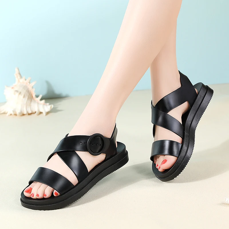 Women's Sandals 2020 Sneakers female outdoor Sandals Summer Women Jelly Shoes Sandals Hollow Out Flats Beach Sandals Femme