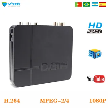 

Vmade Digital Terrestrial TV Receiver dvb t2 Bandwidth TV Tuner Receivable H.264 MPEG-4/2 Standard DVB-T/T2 Mini Set Top Box