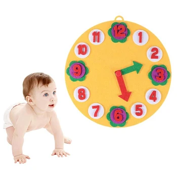 

1 Set Children Kindergarten Numbers Teaching Nonwoven Felt DIY Handmade Educational Toy