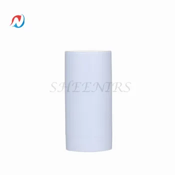 

5000pcs 50ml Glossy White Round Twist Up AS Plastic Empty Gel Deodorant Container for Cosmetic Packaging, Lotion Sticks, Shamp
