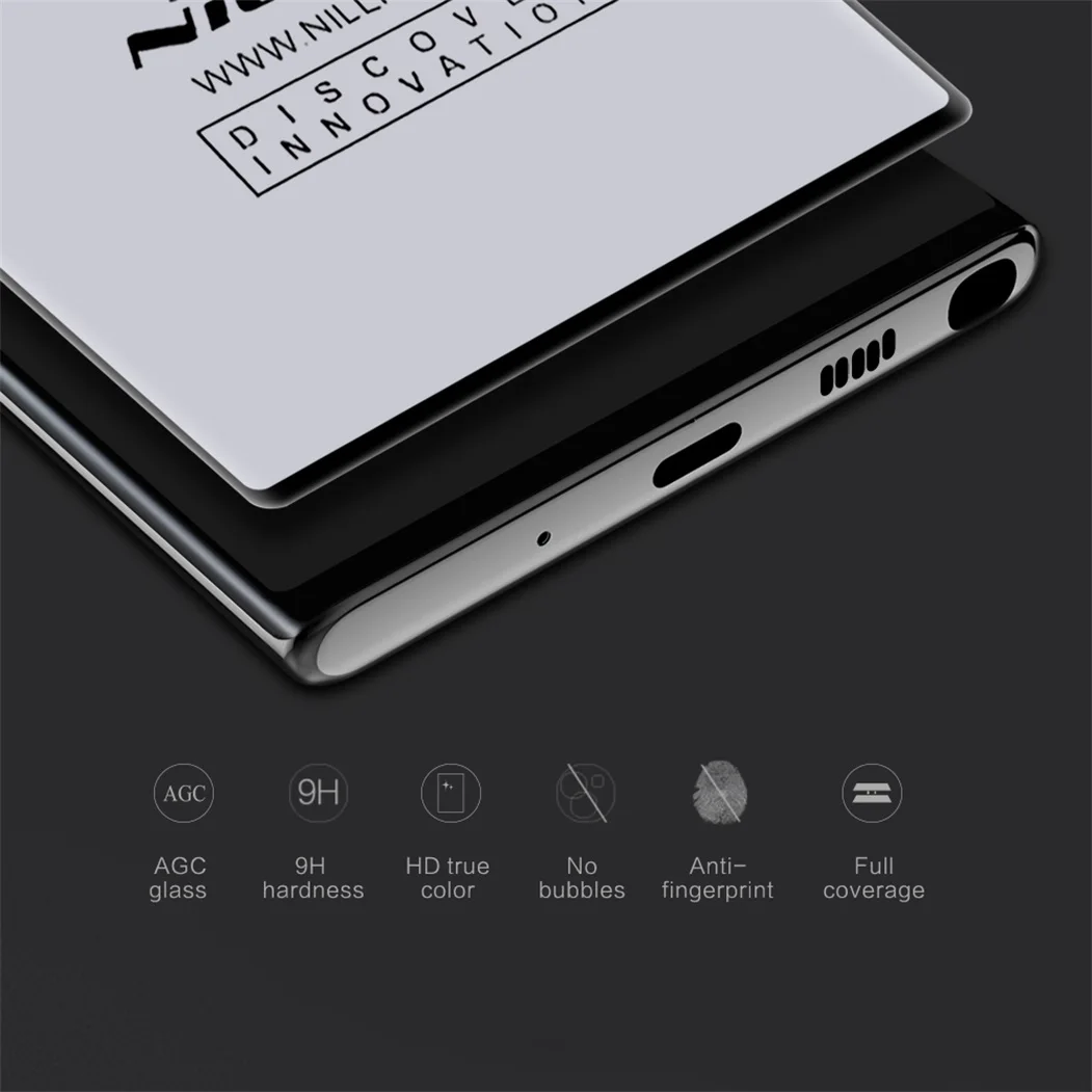 Для samsung Galaxy Note 10 10+ Plus Pro 5G закаленное стекло Полный экран протектор Анти-взрыв Nillkin 3D CP+ Max стекло для Samsung Note10