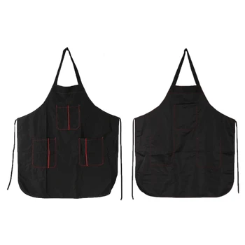 

Pro Salon Barber Hair Cutting Gown Cape Hairdressing Hairdresser Apron 3 Pockets