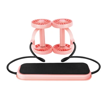 

Pulling Rope AB Roller Wheel Abdominal Trainer Wheel Arm Waist Leg Exercise Resistance Pull Rope Tool Fitness Equipment