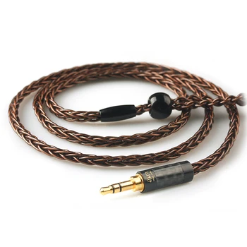 

xiaofan A8 8 Core Gold Plated Upgrade Cable 2.5/3.5/4.4mm Balanced Cable With MMCX/2pin Connector For sony ex1000 ie80 im50