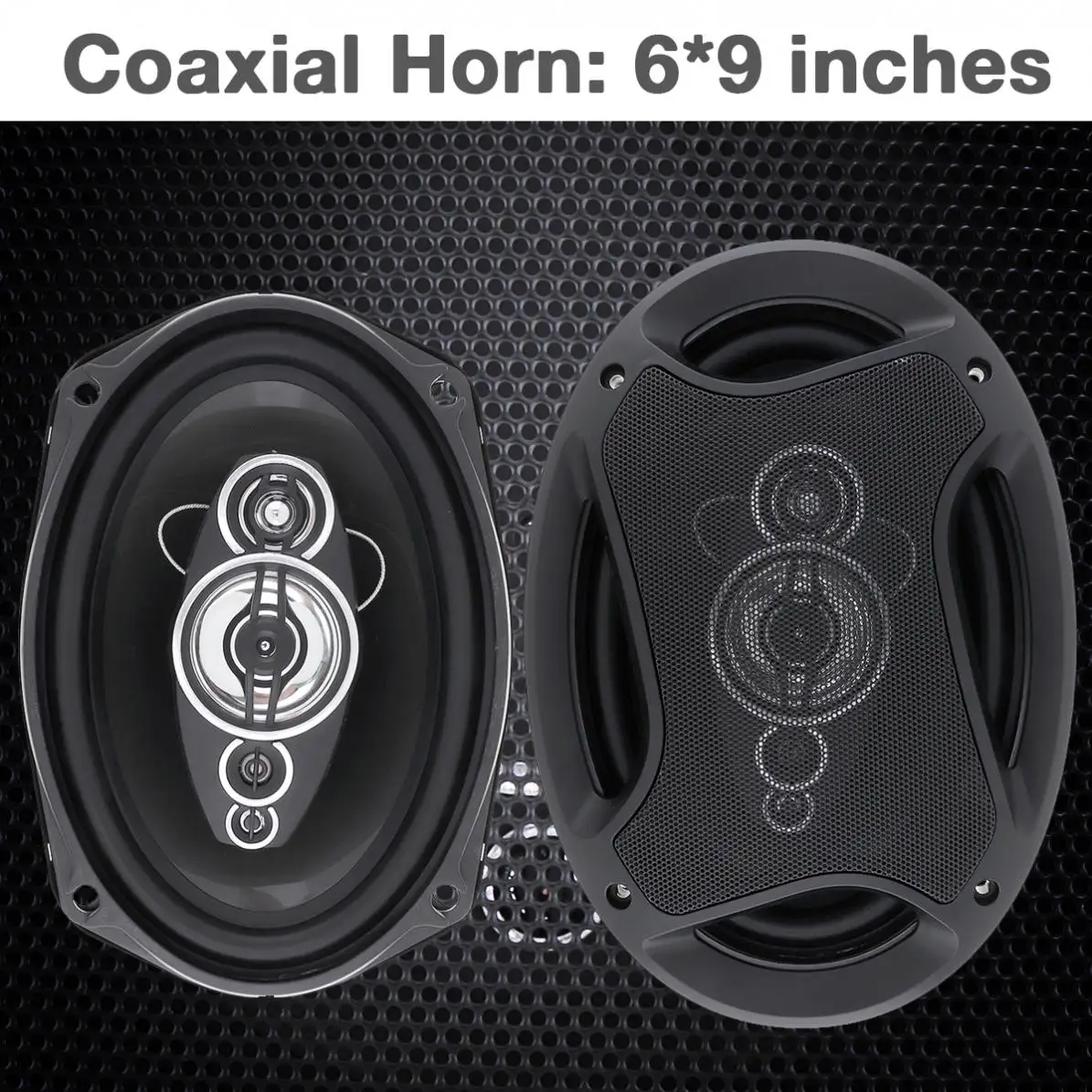 2pcs 6x9" 800W Car Coaxial Auto Audio Music Stereo Full Range Frequency Hifi Speakers Non-destructive Installation