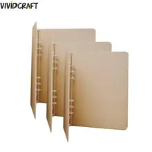 A6/A4 папка для документов креативный крафт-переплет с скользящей оболочкой чехол офисные принадлежности школьная коробка переплет органайзер для документов N8Q4