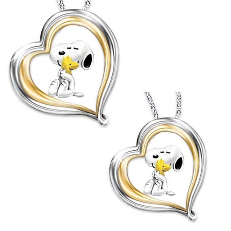 New-Arrival-Lovely-Gold-Metal-Alloy-Cartoon-Model-Dog-Pendants-Creative-Trendy-Cute-Necklace-For-Women