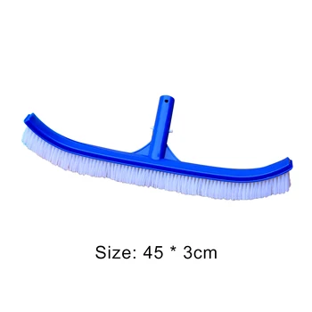 

Swimming Pool Cleaning Tool 18 inch Portable Hot Tub Algae Cleaner Plastic Brush Easy Carrying Swimming Durable Parts