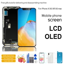 

3A+ Grade AAA Quilty OLED For iPhone X XR XS LCD Display Replacement Screen With Touch Digitizer Assembly Free Shipping