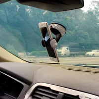 Suporte para celular para painel do carro, com strass de 360 graus, para saída de ar