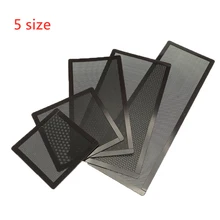 Filet anti poussière en PVC pour ventilateur, housse de protection pour ordinateur, 5 tailles