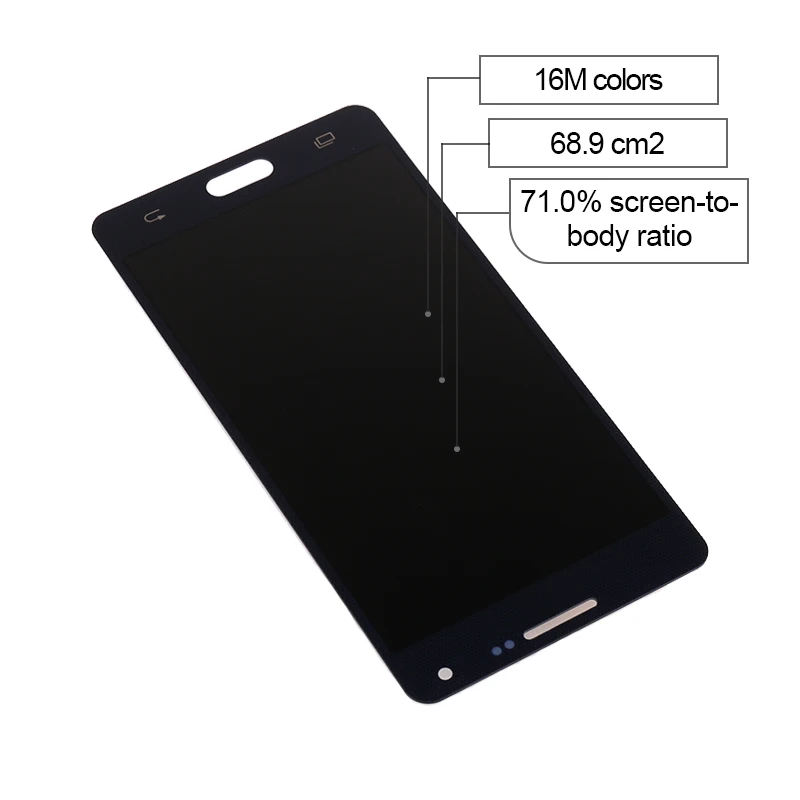 OLED ЖК-дисплей для samsung Galaxy A5 A500 ЖК-дисплей сенсорный экран для samsung A5 дигитайзер сборка
