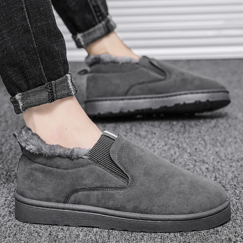 2020 New Fashion Men Boots Warm Men Snow Boots Winter Shoes Comfortable Botas Hombre Outdoor Sneaker Zapatos De Hombre