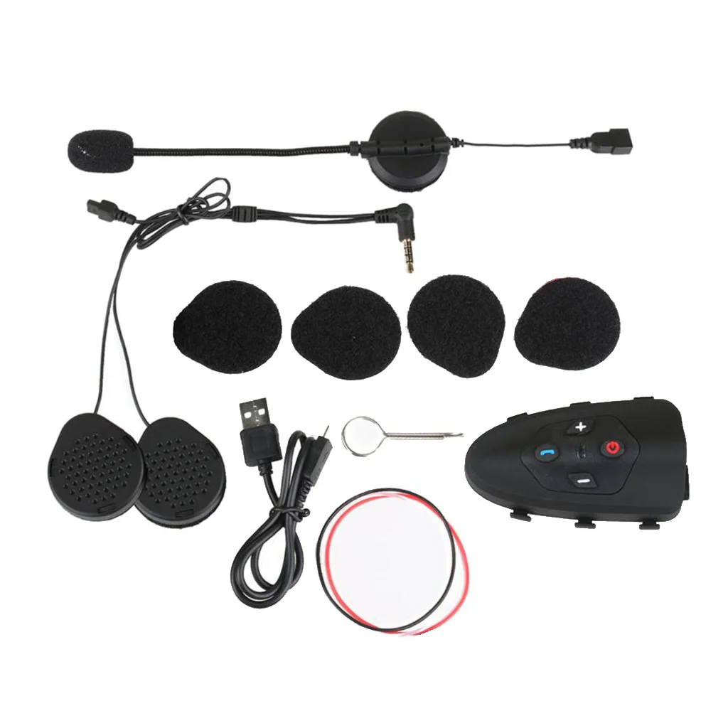 600 м мотоциклетная гарнитура Bluetooth переговорный шлем 2 Rider открытый
