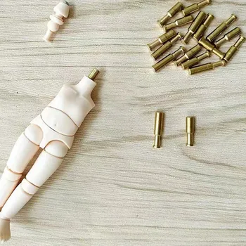 

OB11 Doll BJD Neck Stand Metal Stand, 6mm 9mm Copper Neck Stand Baby Dolls Accessories