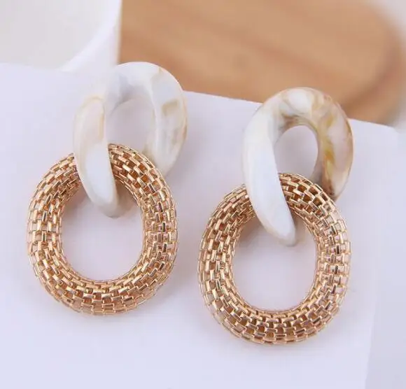 Круглые полимерные серьги Лидер продаж 1 пара уникальные большие висячие для