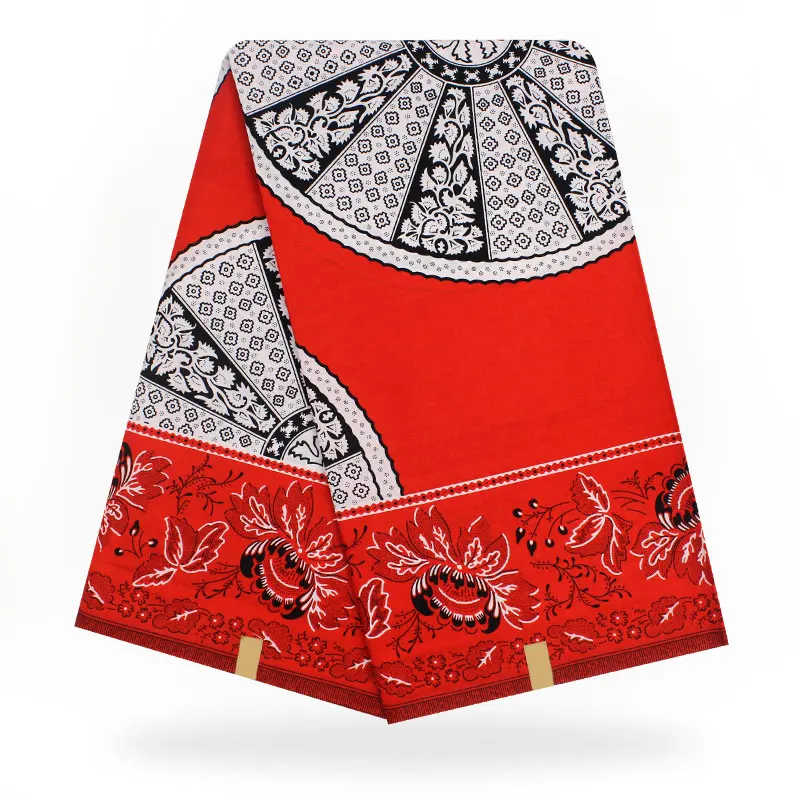 Горячая африканская восковая ткань восковой ткани восковой хлопок ткань с Африканским принтом голландский восковой хлопок воск 6 ярдов H17032101