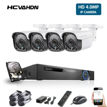 

Security Camera System 4ch CCTV System 4 4MP CCTV Camera 2.0MP Camera Surveillance Kit 4ch DVR 5MP HDMI Video Output