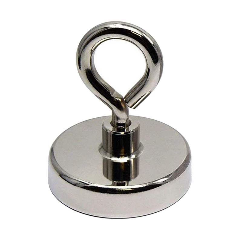 

Magnet Diameter x 75Mm Thick x 18Mm Holding Pull Force 168 Kilograms N35 Neodymium Pot Magnet Magnets Fishing Clamping Magnet