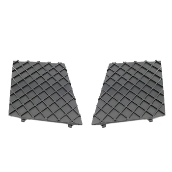 

Black Front Bumper Lower Mesh Grill Trim Cover Pair Left Right for BMW E60 E61 M