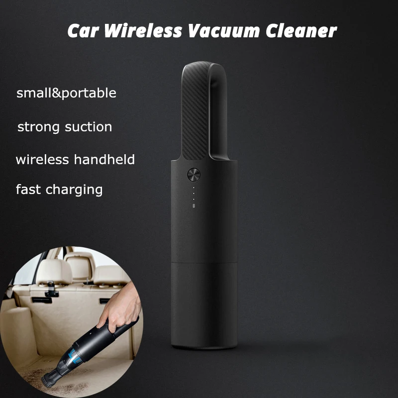 Портативный автомобильный пылесос Xiaomi COCLEAN ручное беспроводное умное устройство