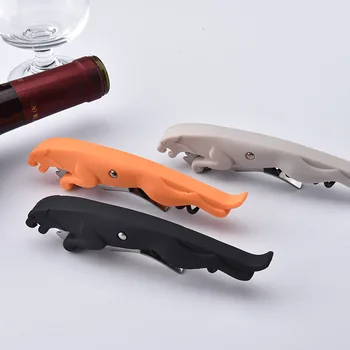 

Leopard-shaped Red Wine Bottle Opener Multifunctional Hand Stainless Steel Wine Opener Beer Opener