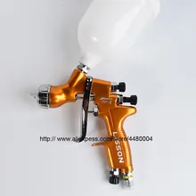 HD-2 гравитационный распылитель, распылитель с высоким уровнем распыления, 1,3 мм, 600CC, профессиональный распылитель для автомобиля