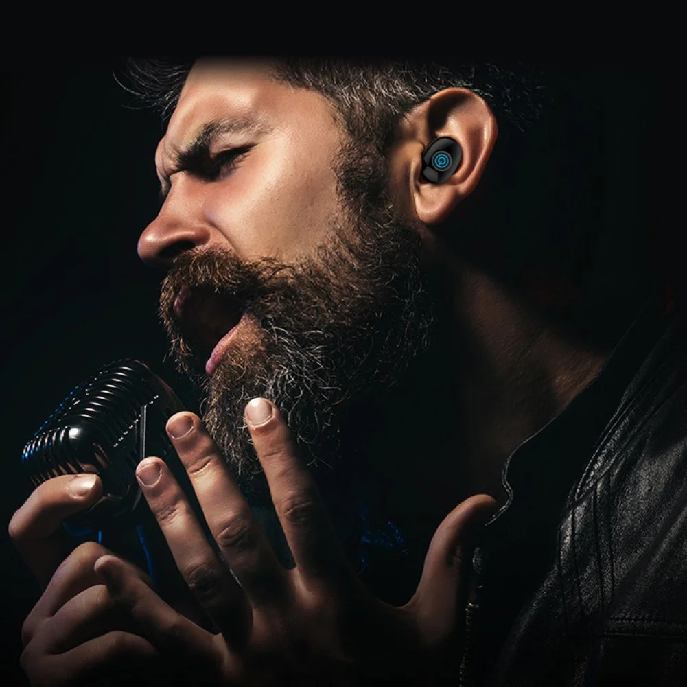 Один TWS беспроводной Bluetooth 4,2 наушники стерео HIFI Звук спортивные наушники Hands-Free, вкладыши игровая гарнитура с зарядным устройством