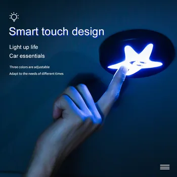 

Car Interior Reading Lights Modified Led Indoor Night Trunk Light Car Interior Ceiling LED Lighting Home Lighting 2 Colors HOT