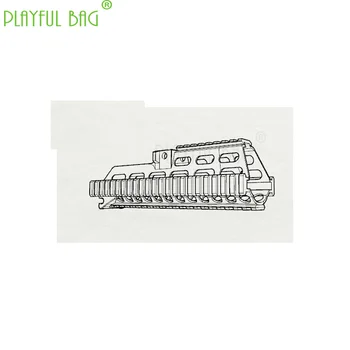 

Outdoor Sports Interesting Toy Athletics CS CS Fishbone 3D Printing Europa G36 Wood Protection Water Bullet Fittings OD13