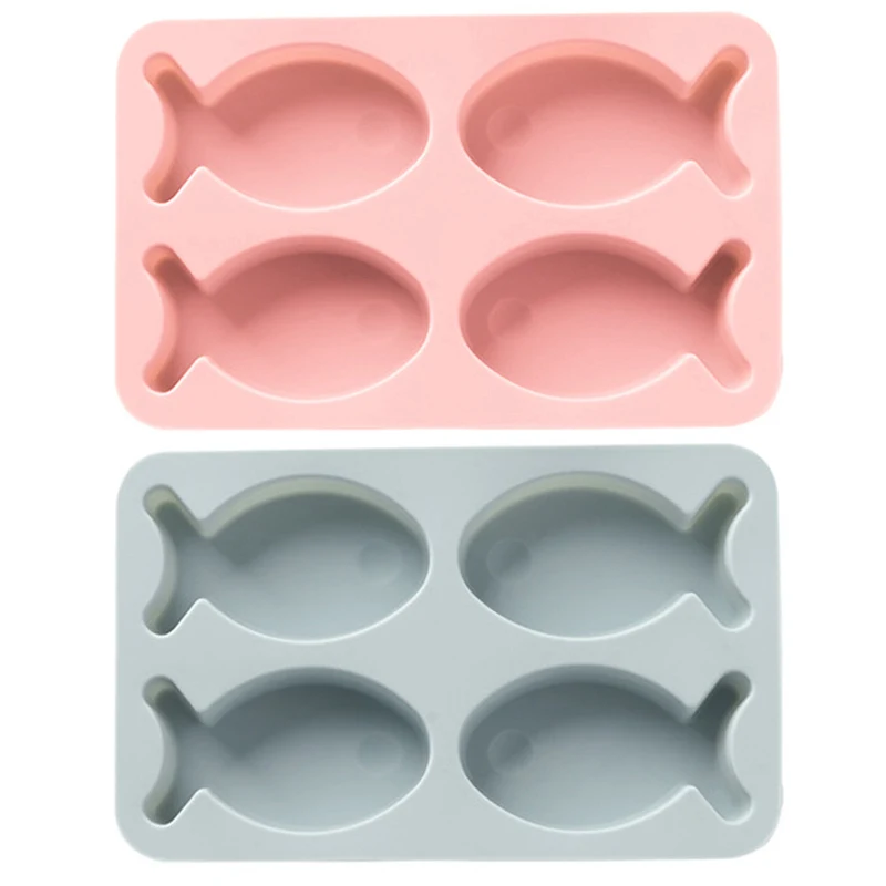 Cat Fish Silicone Soap Chocolate Candy Mold Craft Molds DIY Handmade Mold LIN