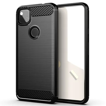 Parachoques a prueba de golpes para Google Pixel 4A, funda para Google Pixel 4A, funda protectora de silicona suave para teléfono, parachoques para Google Pixel 4A