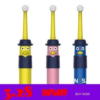 

360 Rotating Children's Electric Toothbrush For Babies Kids Specially Designed Electric Toothbrush 3-7&7-14 Brush Head