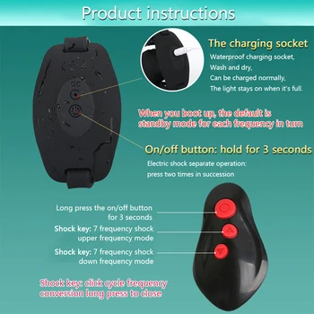 Electric Shock Mouth Gag Vibrators For Women Gag Ball BDSM Bondage Restraints Oral Open Mouth Plug Sex Toy for Women Accessories 6