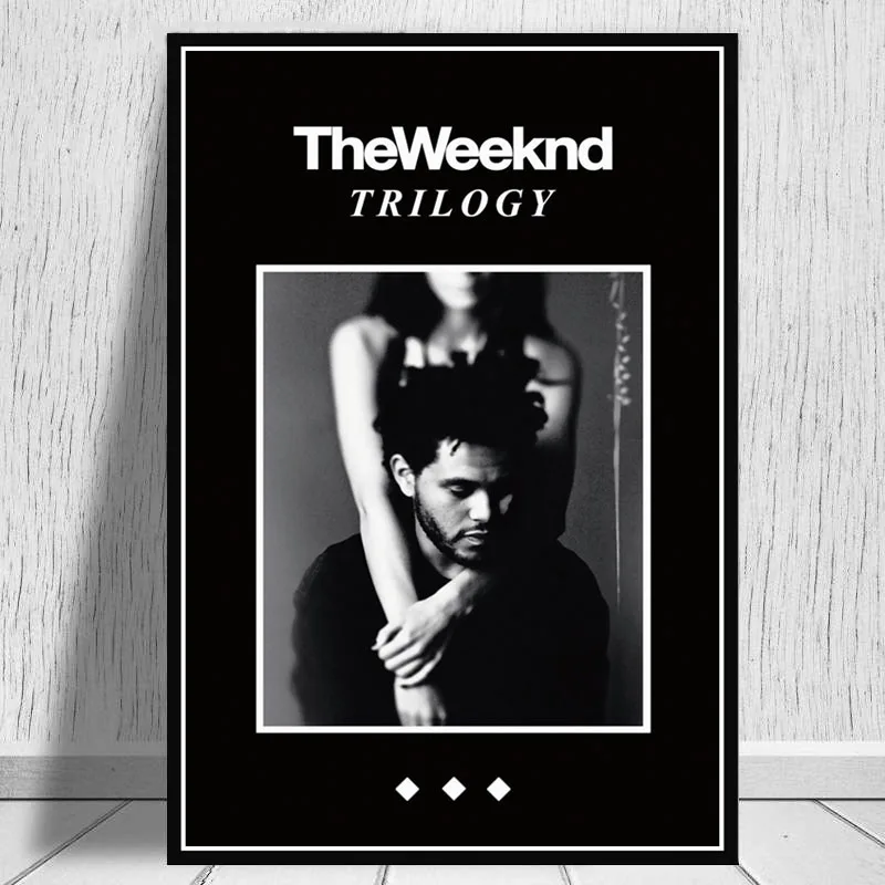 Poster Stampe The Weeknd Starboy R & B House Balloons Rap Music Album Pittura A Olio Canvas Wall Art Pictures Soggiorno Home Decor