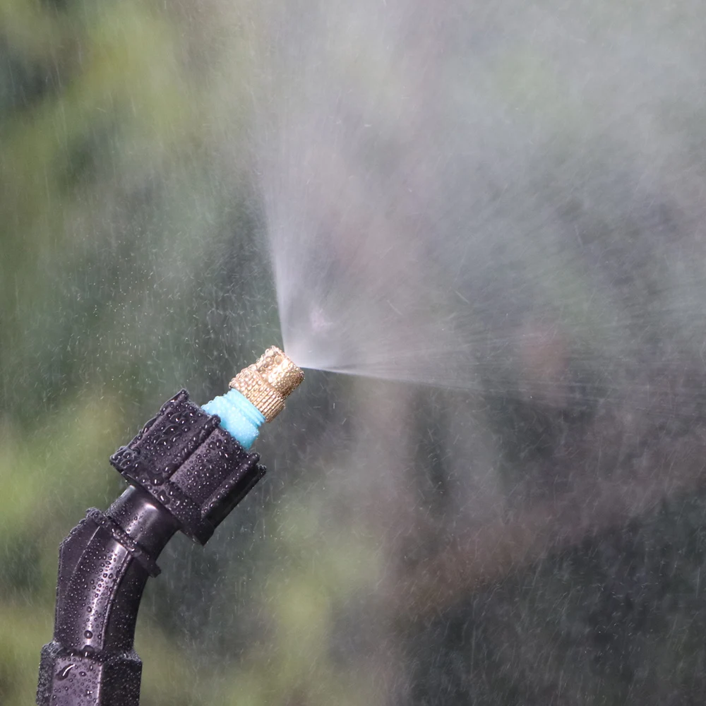 Pistola A Spruzzo Professionale In Metallo Con Ugello In Ottone – Connettore Rapido 3/4″ Per Tubo Da Giardino