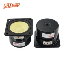 GHXAMP 3 дюйма 79 мм полный спектр акустическая система ВЧ тонкой СЧ чистый бас 4OHM hifi 2 шт