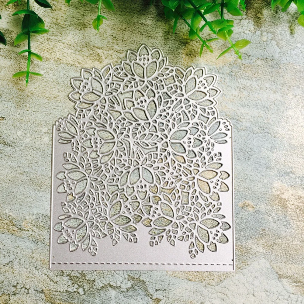 Обложка цветок металлические Вырубные штампы Скрапбукинг рукоделие вырубки