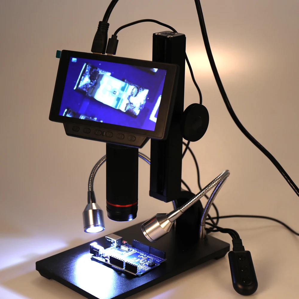 

ADSM302 Digital Microscope USB Microscope Camera 560X High Object Distance 1080P HD Electronic Microscope For Soldering Repair