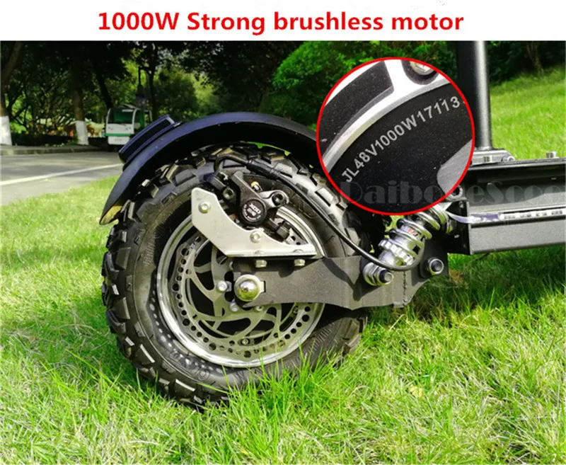 Daibot Adult Electric Bicycle Electric Scooters 11 inch Brushless Motor 1000W 48V Adult Powerful Electric Scooter With Seat      (4)