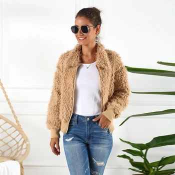 

New Arrival Women's fashionable warm wool coat