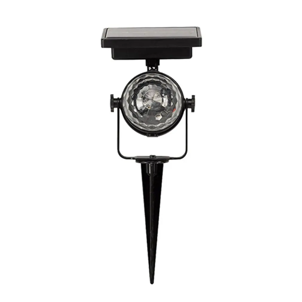 

Solar Power Lamp LED Projector Light Rotating Colorful Light for Outdoor Garden Lawn Lamp Home Courtyard Decor