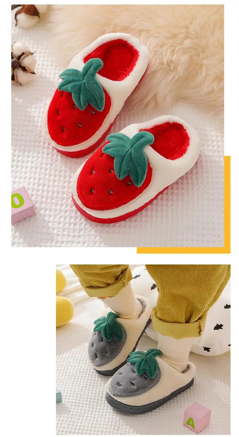 Children's Slippers Winter Kids Cartoon Keep Warm Cotton Shoes Boys Girls Indoor Home Slippers Children Baby Toddler Slippers best leather shoes