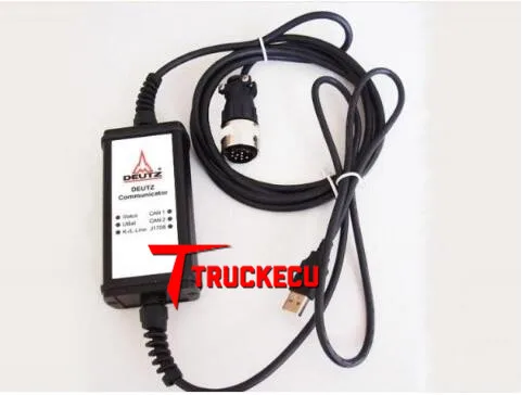 Диагностический комплект для Deutz DeCOM SerDia DEUTZ Communicator + thoughbook cf52 ноутбука HS