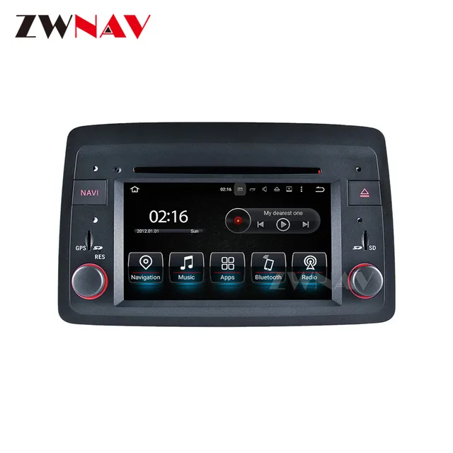 FIAT Panda (169) Navigation Android 8.1 - Autoradio tactile 7 